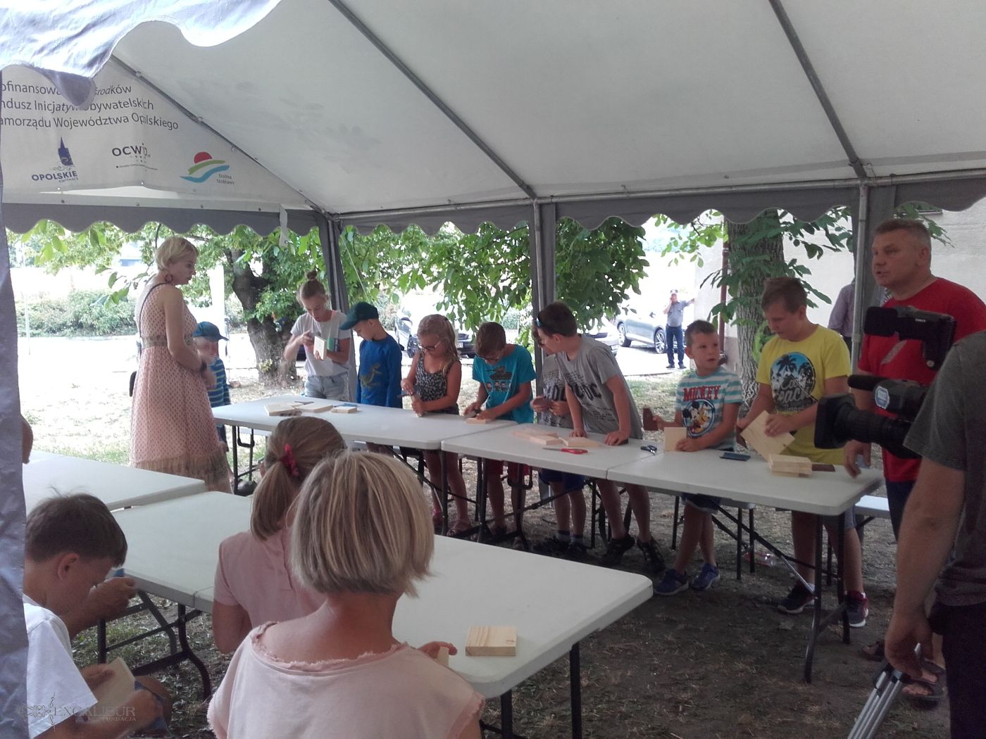 Zbudujmy hotele dla pszczół - wakacyjne warsztaty dla dzieci - warsztaty 2