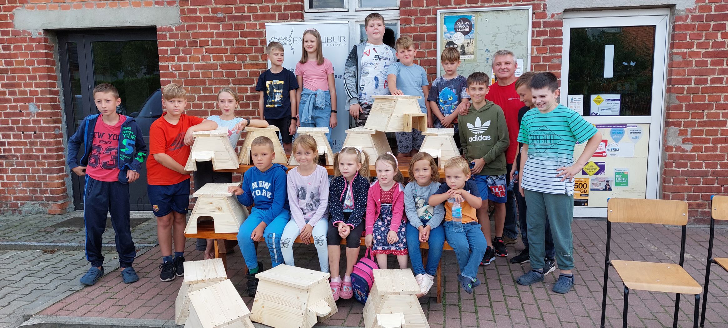Zbudujmy domki dla jeży - edukacyjne warsztaty dla dzieci Jamy 2023