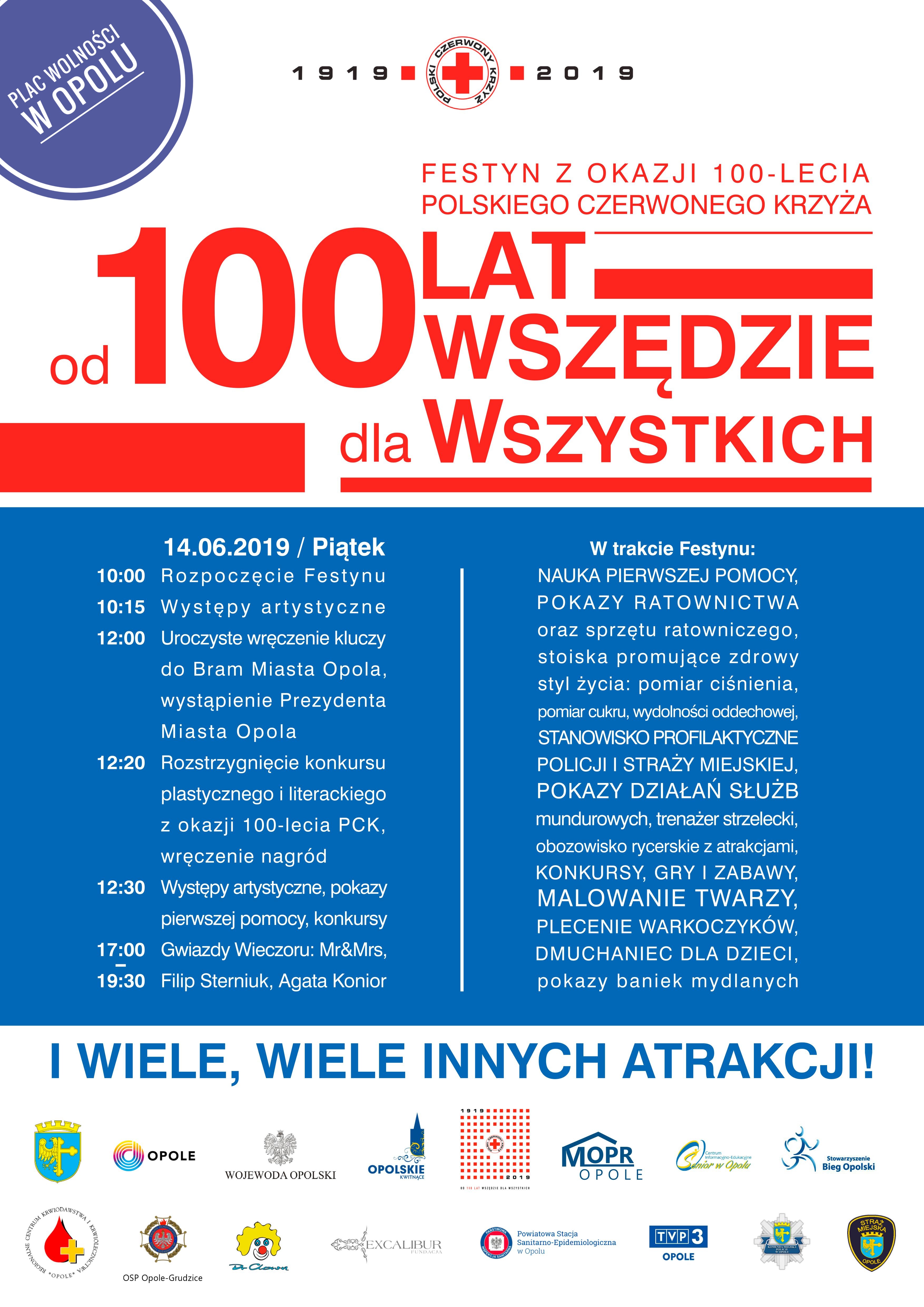 100 LAT POLSKIEGO CZERWONEGO KRZYŻA 
