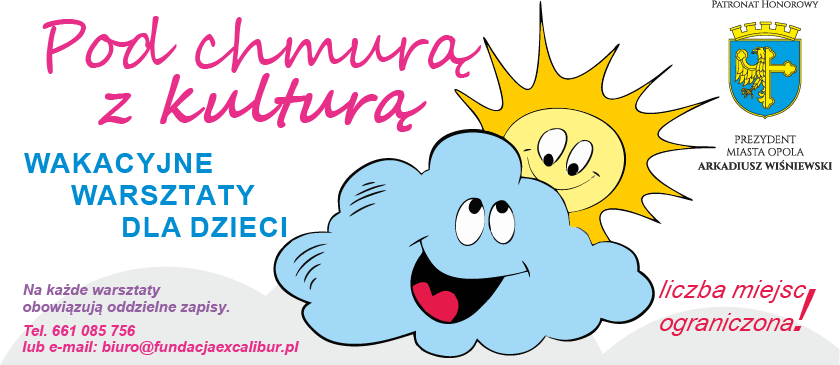 POD CHMURĄ Z KLUTURĄ - WAKACYJNE WARSZTATY DLA DZIECI 2023