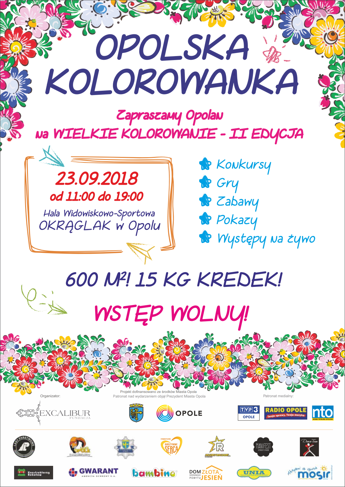 Zdjęcie przedstawiające: Opolska Kolorowanka - Opolan Wielkie Kolorowanie